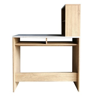 Desk DESK INHOME TS9000 SOLID OAK/WHITE MARBLE Office furniture Home &amp; Furniture โต๊ะทำงาน โต๊ะทำงาน INHOME TS9000 สีโซล