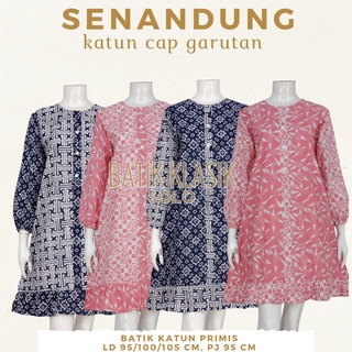 Senandung เสื้อคลุมแขนบอลลูน ผ้าบาติก