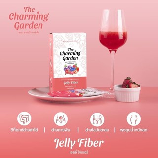 ภาพขนาดย่อของภาพหน้าปกสินค้าJelly Fiber The Charming garden เจลลี่ไฟเบอร์ 5 ซอง จากร้าน bestprincemall บน Shopee ภาพที่ 4