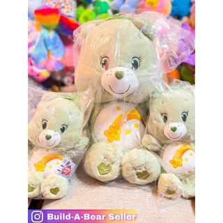 ✨สินค้าแท้💯ลิขสิทไทย🇹🇭ตุ๊กตาหมี แคร์แบร์ 45cm. Care Bears (WISH Bear)🍃𝑴𝒂𝒕𝒄𝒉𝒂 𝑮𝒓𝒆𝒆𝒏 𝑻𝒆𝒂🍵 สีเขียวมัชฉะ