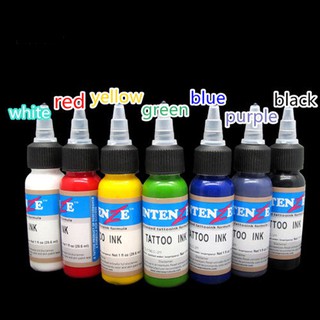 CHE♥Professional Tattoo Ink ชุดออกกำลังกายสีเดียว 30 มล. / ขวด Tattoo Pigment