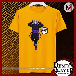 เสื้อคู่ - MOCKUPSHIRTS PH - DEMON SLAYER DMN-9 เสื้อยืดผ้าฝ้ายคุณภาพสูง unisex Asia ขนาดเอเชีย #COD