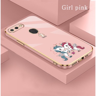 D73 รูปแบบ เคส OPPO A5S A12 Phone Case DIY Thin Anime pop it  2022 New Casing ลายใหม่ๆ หนัง เคสโทรศัพท์ เคส หรูหรา ลาย การ์ตูน น่ารัก แฟชั่น สีชมพู กันกระแทก เคสนุ่ม ขอบเหลี่ยม สีดำ ของผู้ชาย