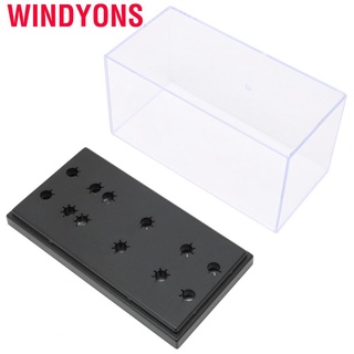 สินค้า Windyons Phonograph Head Storage Box Headshell Cartridge Keeper Nobsound