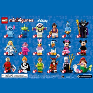 71012 : LEGO Disney Series 1 Minifigures (สินค้าใหม่ไม่แกะซอง)
