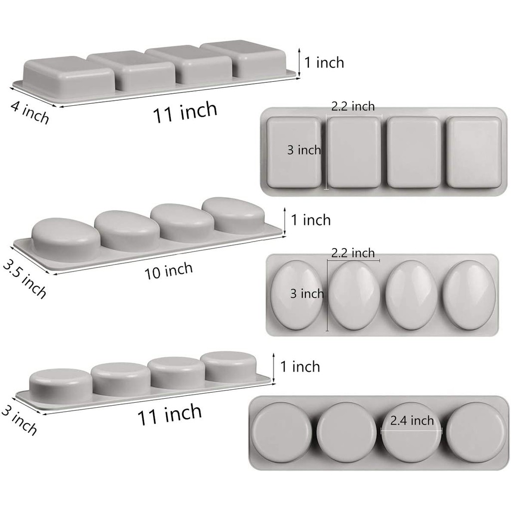 แม่พิมพ์-ซิลิโคน-สำหรับทำสบู่-4-ช่อง-มีให้เลือก-3-แบบ-คละสี