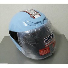 ภาพหน้าปกสินค้าหมวกกันน็อค SpaceCrown  รุ่น EX  สีฟ้า จากร้าน tunghelmet บน Shopee