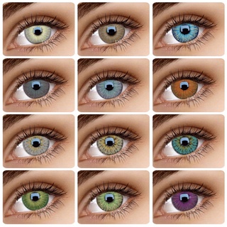 Eyeshare คอนแทคเลนส์ สําหรับดวงตา 1 คู่ New York PRO Series Beautful Pupils Makeup Yearly Cosmetic Color Lens
