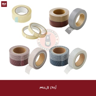 MUJI เทปกาว สติกเกอร์ tape sticker