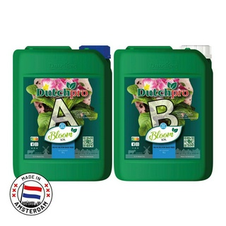 5L Dutchpro Soil Bloom A+B / 5ลิตร ปุ๋ยหลักทำดอก เร่งดอก A+B สำหรับดิน