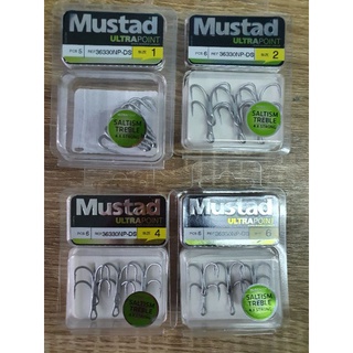 เบ็ด 3 ทาง mustard saltism 4 x strong 📌 กรอกโค้ด BRK7YS ส่วนลด 20% ลดสูงสุด 40.- ไม่มีขั้นต่ำ