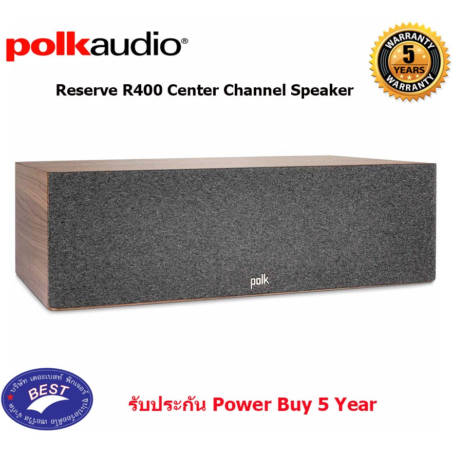 Polk Audio RESERVE R400 LARGE CENTER CHANNEL SPEAKER | Shopee Thailand