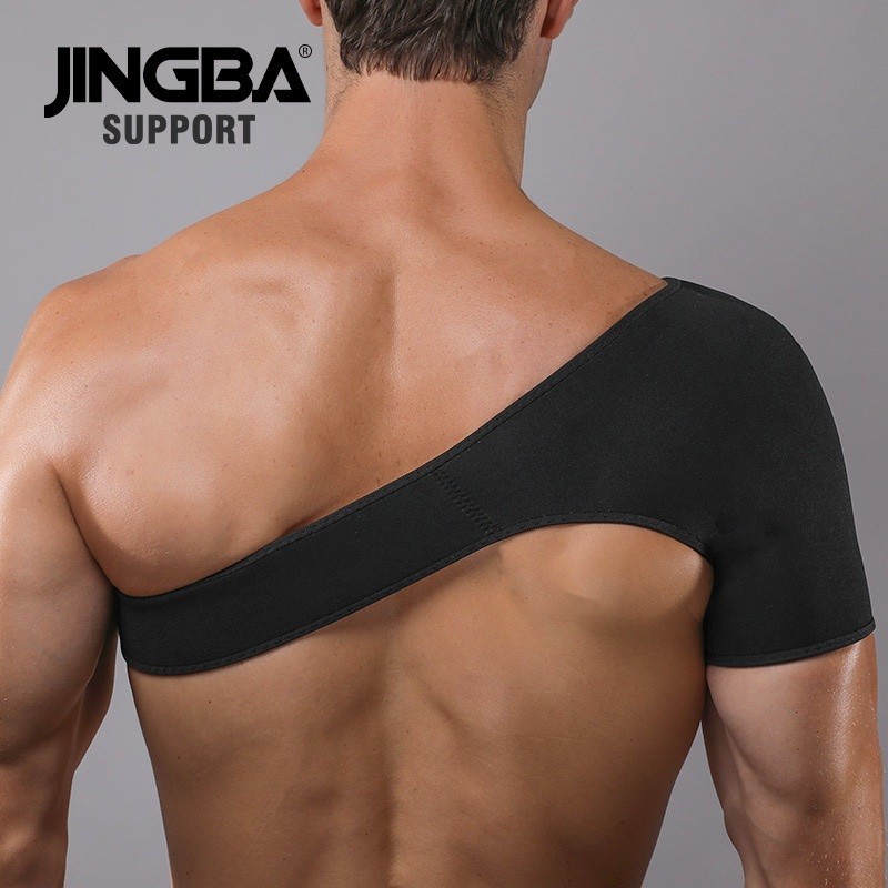 shoulder-jingba-support-ผ้าสวมพยุงหัวไหล่ลดปวดอักเสบกล้ามเนื้อ