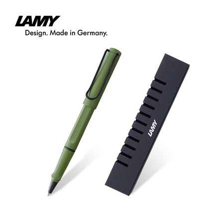 lamy-safari-2021-ปากกาลูกลื่นสีแดงสีเขียว