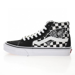 Vans Vault Og Sk8 - Hi Lx Checkerboard รองเท้าผ้าใบลําลองเหมาะกับการเล่นสเก็ตบอร์ด Vn0A4Bvboix