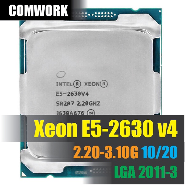 ซีพียู Intel XEON E5 2630 V4 LGA 2011-3 CPU PROCESSOR X99 C612 ...