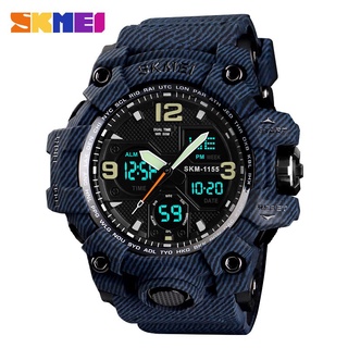 SKMEI Top Brand Sport Watch Men Military Digital Watches 5Bar Waterproof Dual Display Wristwatches Relogio Masculino