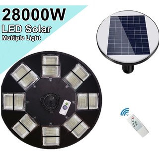 โคมไฟถนน UFO MP 16 ช่อง LED 23000W - 28000W Square Light โคมไฟโซลาร์เซลล์ พลังงานแสงอาทิตย์ Solar Street Light