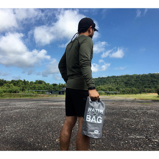 AH GEAR - AH Water Proof Bag 10L กระเป๋ากันน้ำ สี Wolf Gray