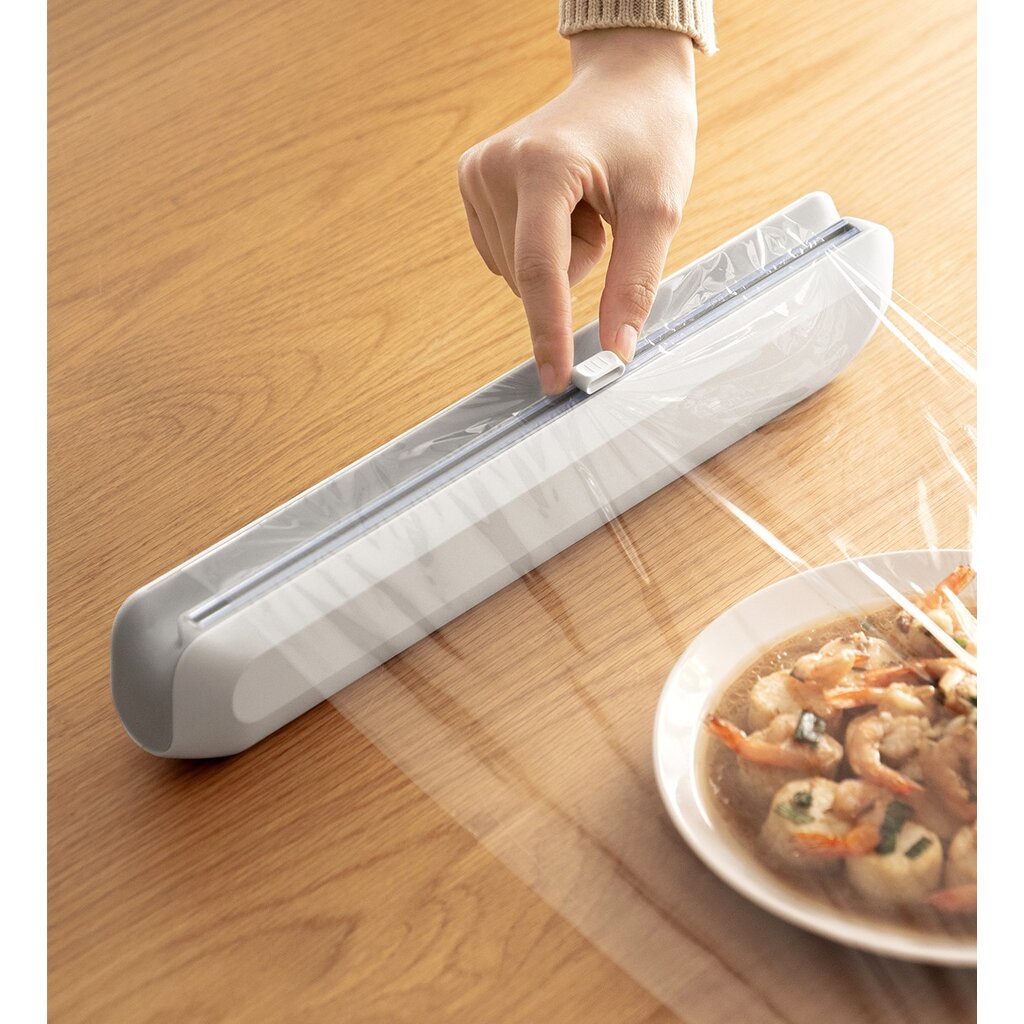Omocha - Film cutter box กล่องใส่ฟิล์มห่ออาหาร พร้อมมีดตัดในตัว ติด ...