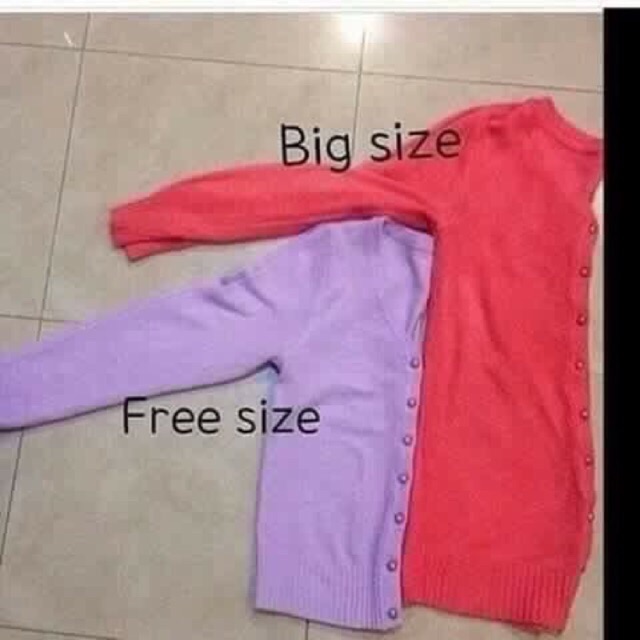 เสื้อคลุมคาดิแกน-bigsize-ผ้าหนา