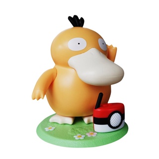 ฟิกเกอร์การ์ตูนเป็ด Psyduck Pokemans ขยับได้ ของเล่นสําหรับเด็ก