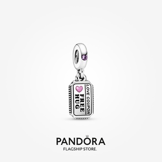 Pandora จี้ห้อย รูปหัวใจ DIY สําหรับของขวัญวันเกิดผู้หญิง p825