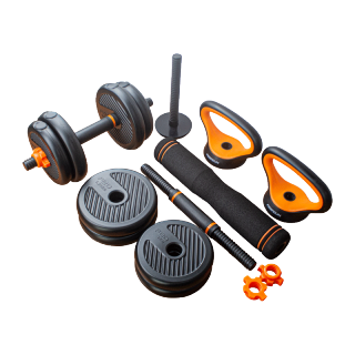 READTE ดัมเบล 10-40 kg อุปกรณ์ยกน้ำหนัก ดัมเบล บาร์เบล วิดพื้น เคตเทิลเบล 4IN1 ADJUSTABLE DUMBBELL