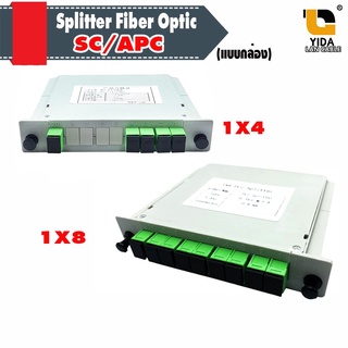 ภาพหน้าปกสินค้าSPLITTER FIBER OPTIC SC/APC 1X4 ,1X8 (แบบกล่อง) sc74-p1336 ซึ่งคุณอาจชอบราคาและรีวิวของสินค้านี้