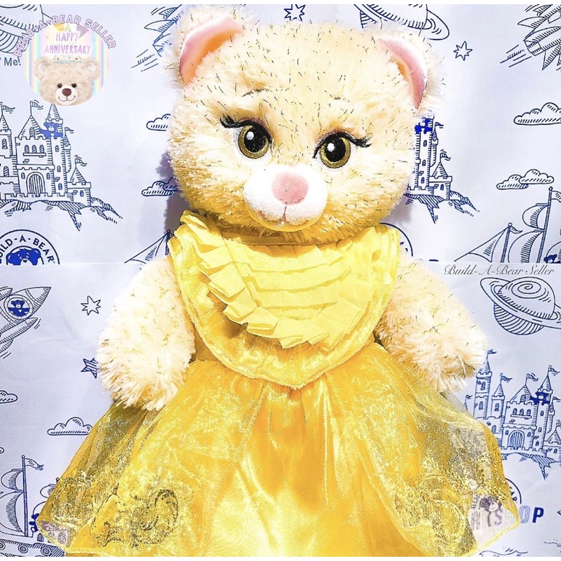 ตุ๊กตาเจ้าหญิงเบลล์-belle-build-a-bear-คอลเลคชั่นปีเก่าสินค้าเลิกผลิต
