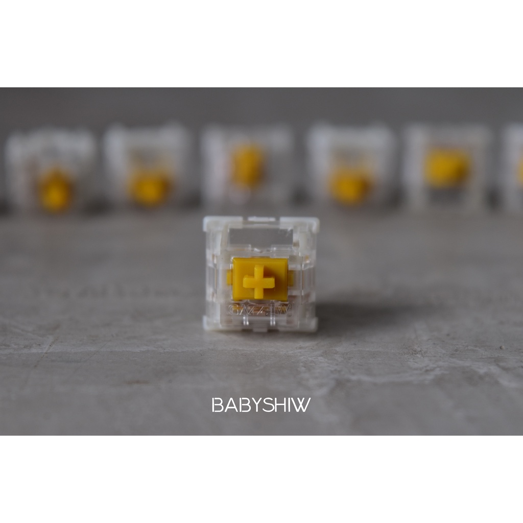 ภาพหน้าปกสินค้า(พร้อมส่งในไทย) GAZZEW BOBA U4T RGB THOCKY Switch (62g & 68g) / Smooth Tactile / RGB ไฟลอด / สาย Tactile ห้ามพลาด จากร้าน babyshiw บน Shopee