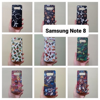 เคสแข็ง Samsung Note 8 มีหลายลาย เคสไม่คลุมรอบนะคะ เปิดบน เปิดล่าง (ตอนกดสั่งซื้อ จะมีลายให้เลือกก่อนชำระเงินค่ะ)