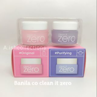 แท้ 💯% พร้อมส่ง🌼Banila Co clean it zero cleaning balm (7ml)