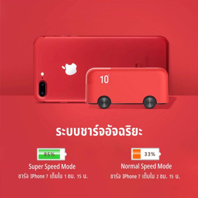 powerbank-แบตเตอรี่-สำรอง-10000amh-ดีไซน์-รถบัส-ลอนดอน-เรียบหรู-4สี