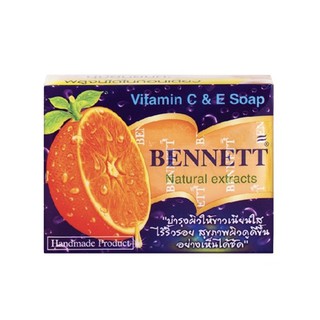 สบู่เบนเนท C&amp;E Bennett Natural extracts vitamin C&amp;E ขนาด 130g.