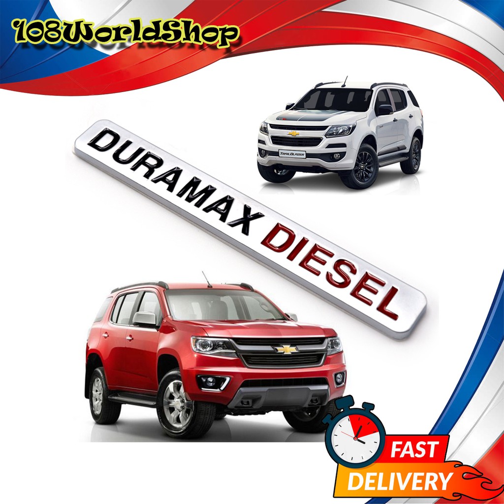 logo-ข้างประตู-duramax-diesel-chevrolet-trailblazer-lt-ltz-ปี-2012-2018