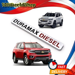 Logo ข้างประตู "DURAMAX DIESEL" Chevrolet  Trailblazer LT, LTZ ปี 2012-2018