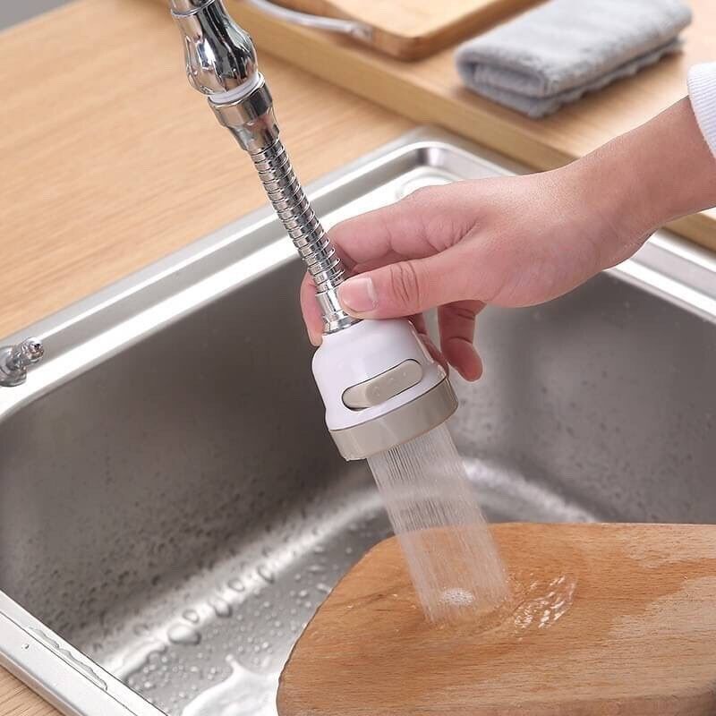 turbo-head-faucet-water-หัวก็อกเพิ่มแรงดันน้ำพร้อมคอหมุน-360-องศา-ปรับหมุนได้ตามต้องการ
