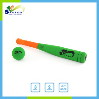 SAFSOF ชุดไม้เบสบอลเด็กเล่น ของเล่นเด็ก Baseball Bat 18" Item No.BB-18(C)-C ไม้เบสบอลสำหรับเด็ก