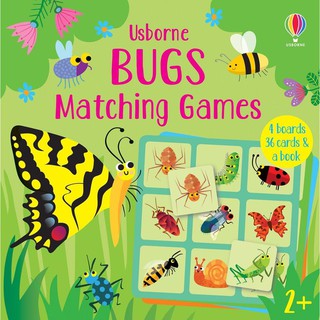 หนังสือนิทานภาษาอังกฤษ Bugs Matching Games (การ์ดเกมจับคู่)