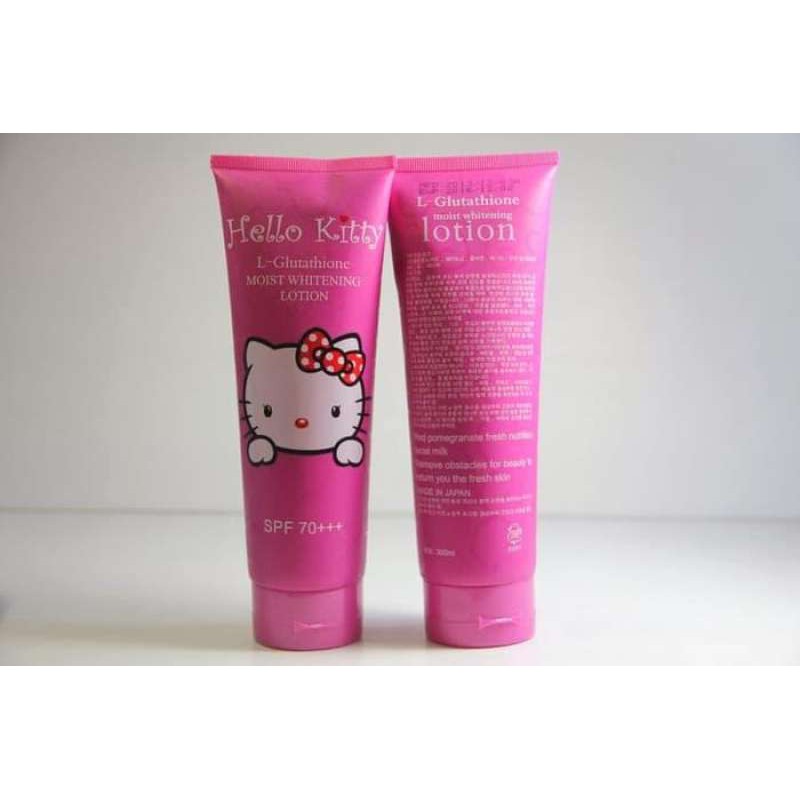 hello kitty l glutathione moist whitening lotion spf 70 มีส่งด่วน)โลชั่น L-Glutathione SPF70 ( 1 หลอด ) Contains 3.38 fl Label Type:No Label SDG26 Is Involved in صابونة بشرة ناعمة ومشرقة  صابونة لتفتيح المناطق الداكنة  صابونة عالية الجودة  صابونة تفتيح البشرة في 7 أيام  صابونة تنظيف البشرة العميق  صابونة خالية من المواد الكيميائية  صابونة آمنة للبشرة الحساسة  صابونة تبييض البشرة