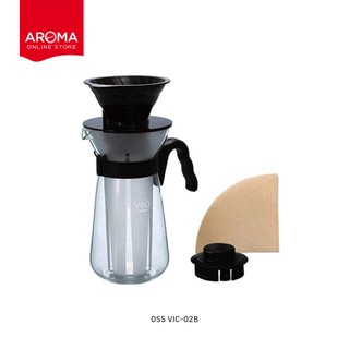 Hario ชุดดริป เย็น / ร้อน HARIO(055) V60 Ice- Coffee Maker / VIC-02B