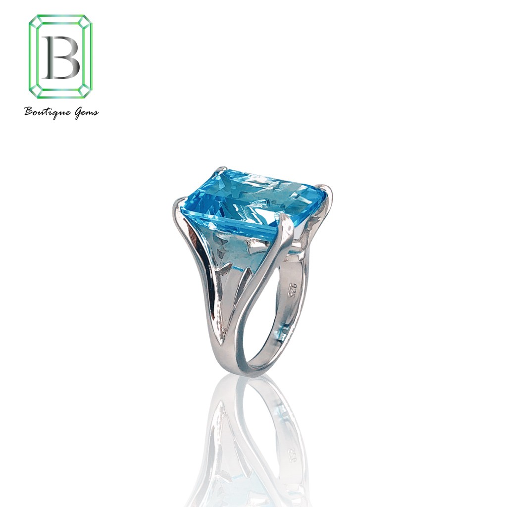 แหวน-พลอยแท้-บลูโทปาส-blue-topaz-ตัวเรือนเงิน-92-5