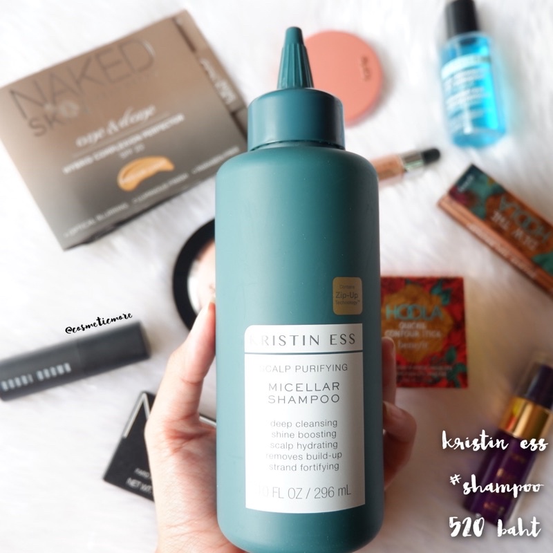 พร้อมส่ง! ️ kristin ess scalp purifying micellar shampoo 296ml Shopee