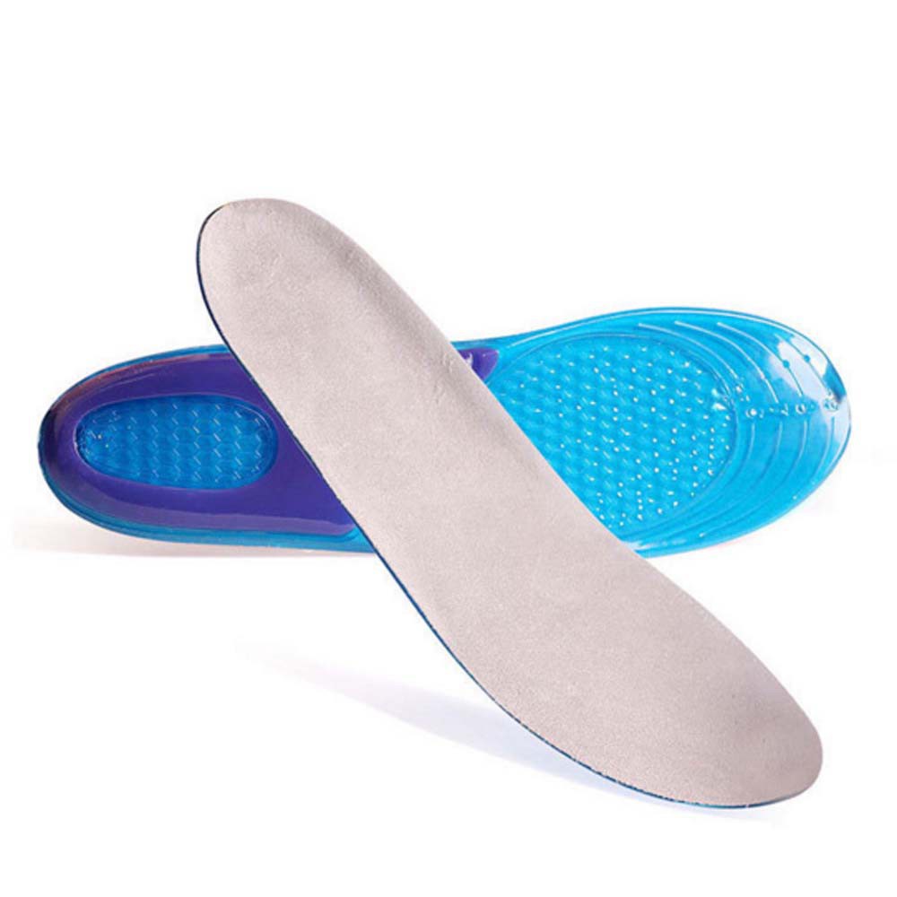 GEL insole แผ่นเจลพื้นรองเท้า แผ่นเสริมรองเท้าเพื่อสุขภาพ แก้อาการปวด ...