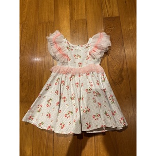 little wacoal princess dress size90(1-2y) like new สวยมากงานดีมากๆ ลูกใส่ครั้งเดียว