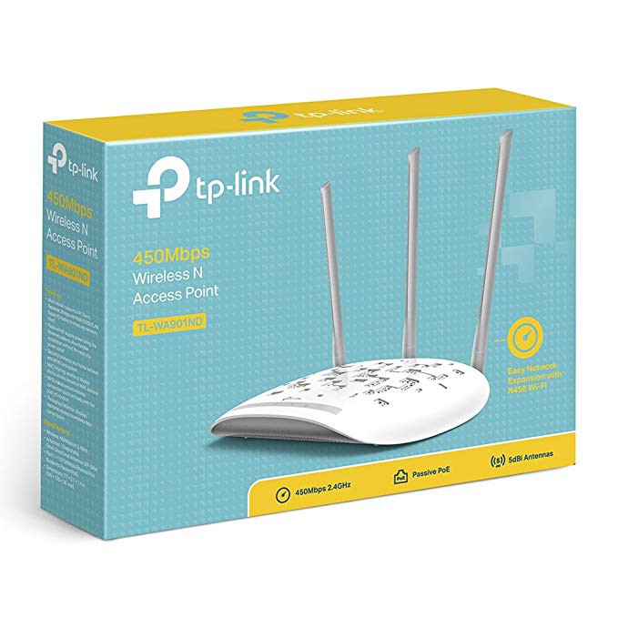 Access Point TPLINK (TLWA901ND) Wireless N450 PoE Shopee Thailand