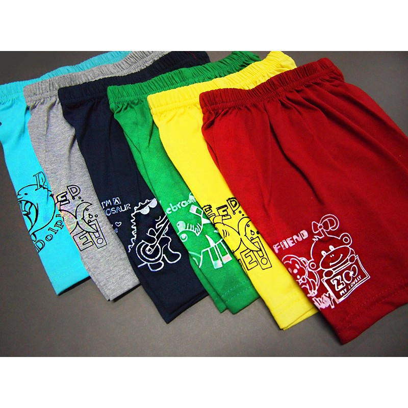 ภาพสินค้า(size 0.5-7ขวบ) กางเกงเด็ก พิมพ์ลายน่ารัก ผ้า cotton 100% (คละสี) จากร้าน papumkids บน Shopee ภาพที่ 2