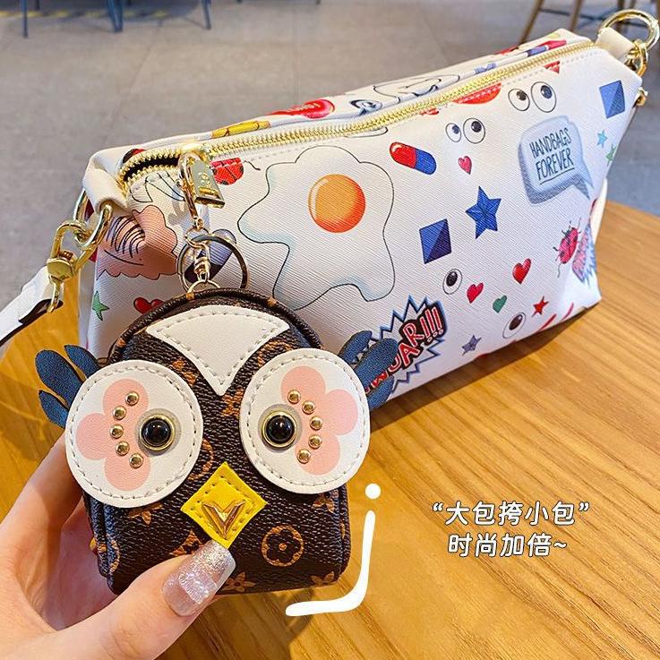 kef-กระเป๋าใส่หูฟัง-airpods-ขนาดเล็ก-owl-สินค้าขายดี