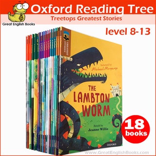 พร้อมส่ง level 8-13/14-21 ชุดหนังสือนิทานคลาสสิค Oxford Reading Greatest story  level 8-13/14-21 จำนวน 18 เล่ม